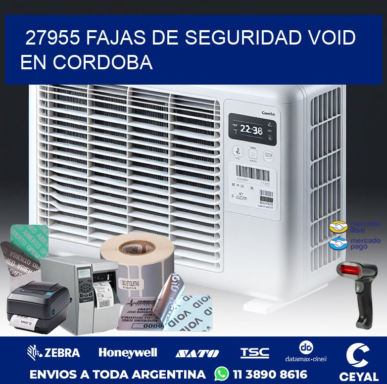 27955 FAJAS DE SEGURIDAD VOID EN CORDOBA