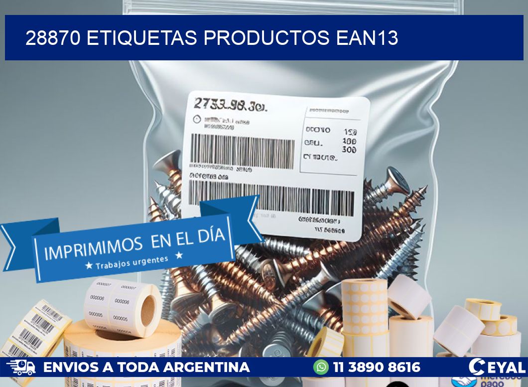 28870 etiquetas productos ean13