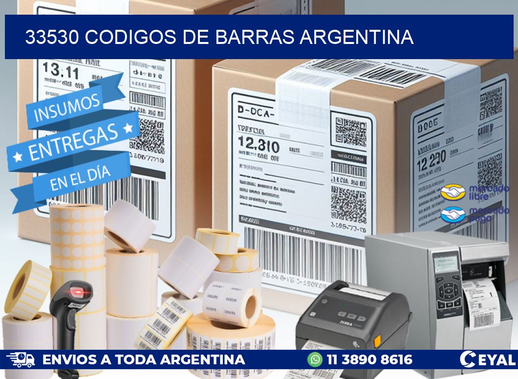 33530 CODIGOS DE BARRAS ARGENTINA