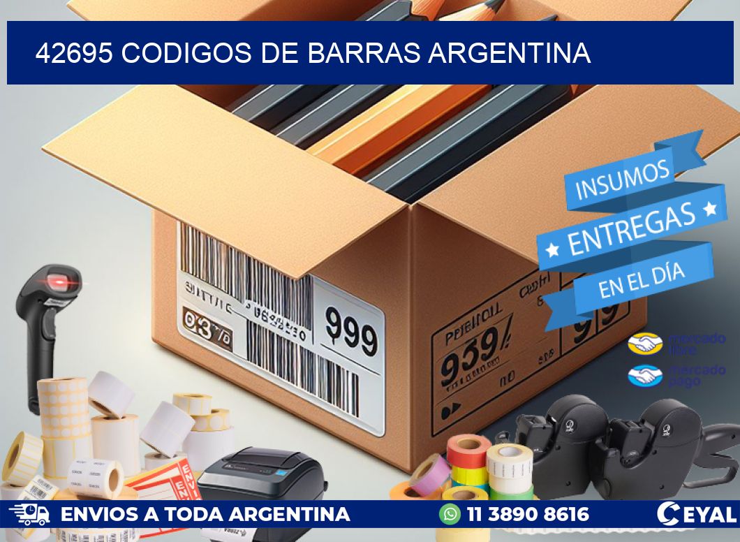 42695 CODIGOS DE BARRAS ARGENTINA