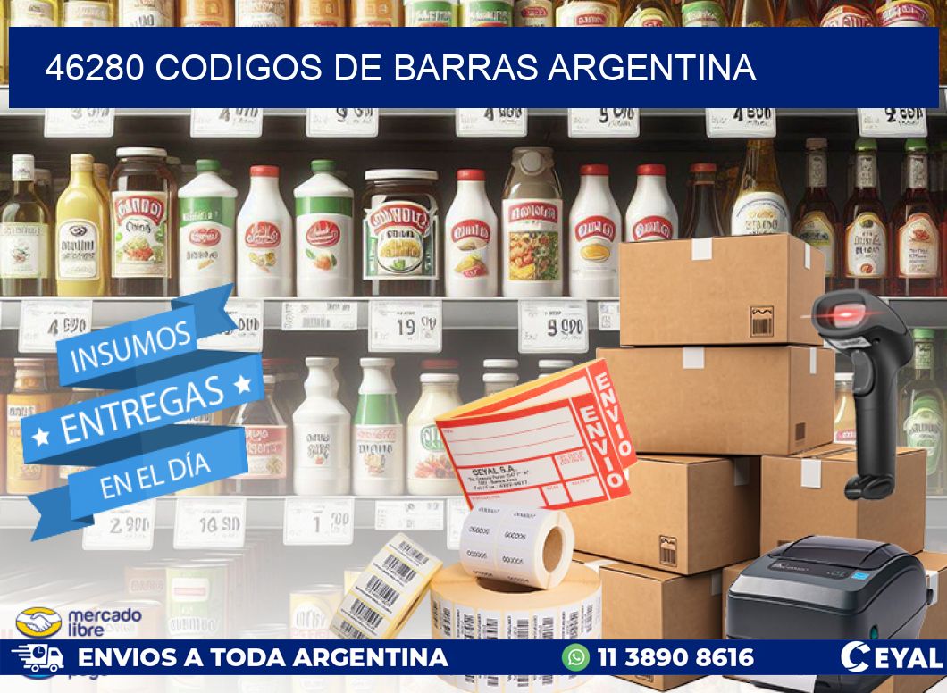 46280 CODIGOS DE BARRAS ARGENTINA