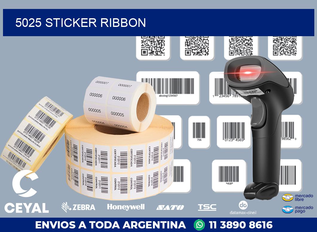 5025 sticker ribbon