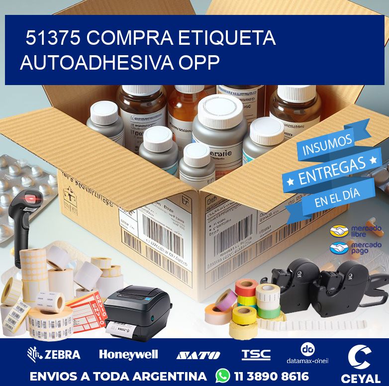 51375 COMPRA ETIQUETA AUTOADHESIVA OPP