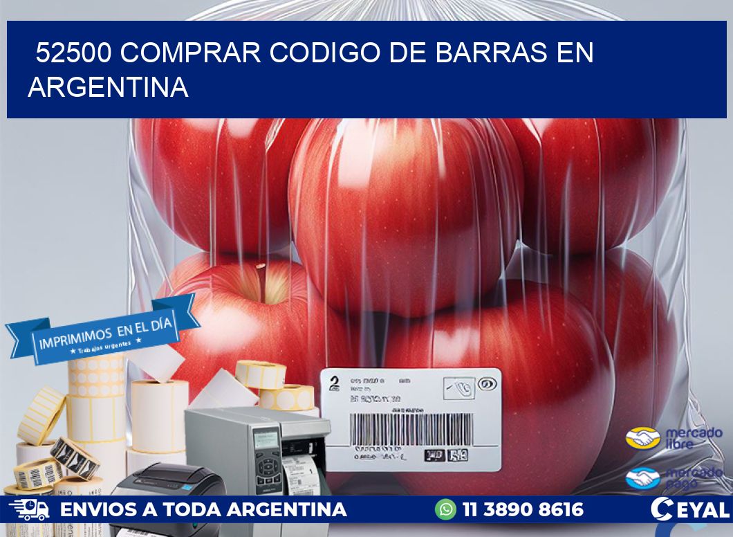52500 Comprar Codigo de Barras en Argentina
