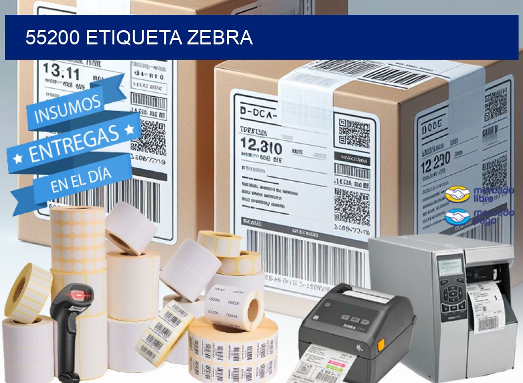 55200 ETIQUETA ZEBRA