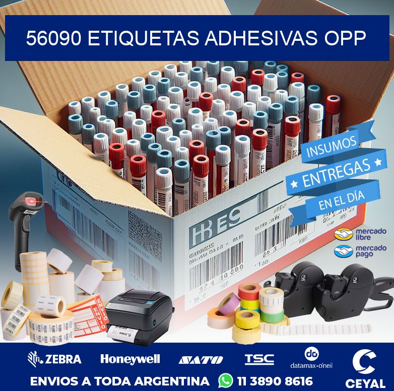 56090 ETIQUETAS ADHESIVAS OPP