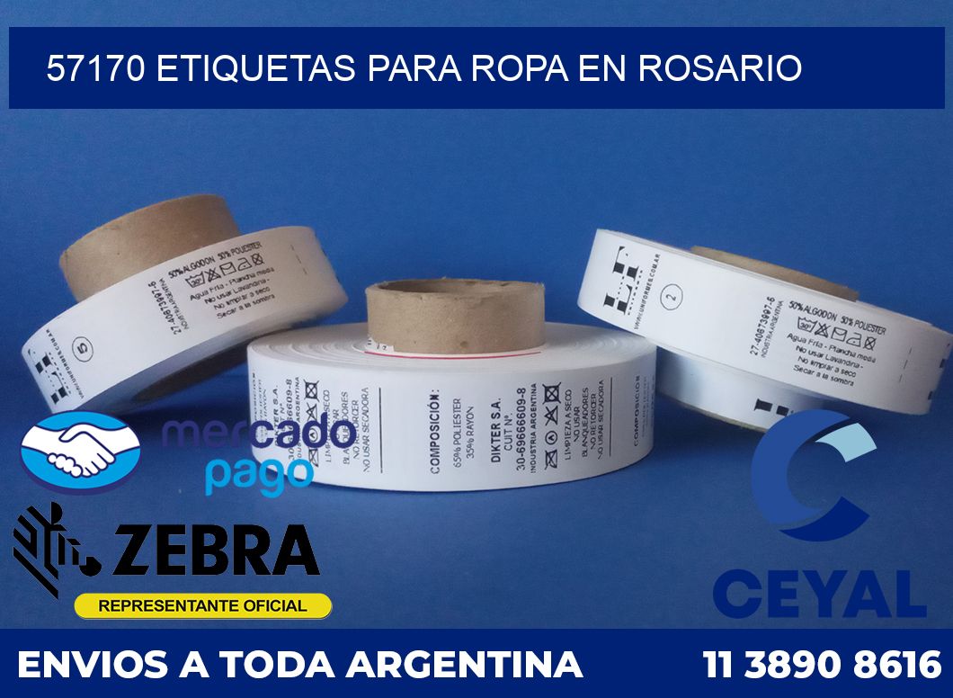 57170 ETIQUETAS PARA ROPA EN ROSARIO