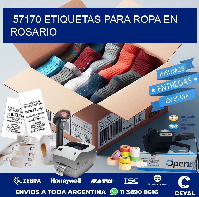 57170 ETIQUETAS PARA ROPA EN ROSARIO