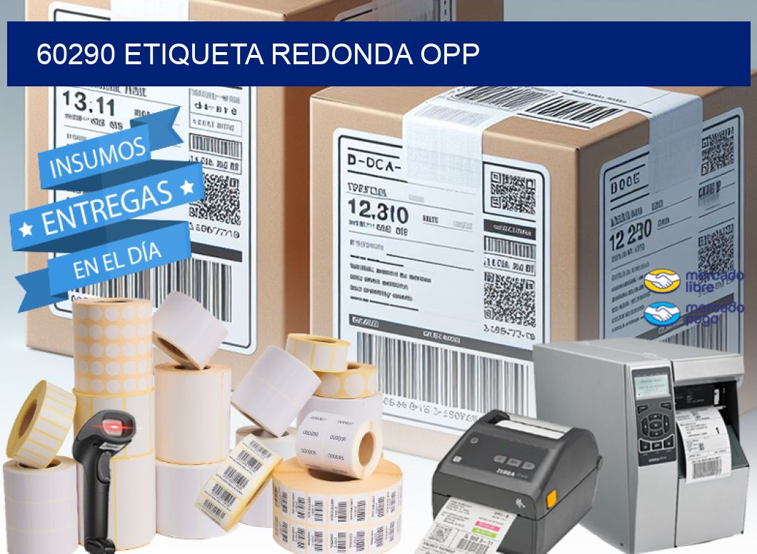60290 ETIQUETA REDONDA OPP