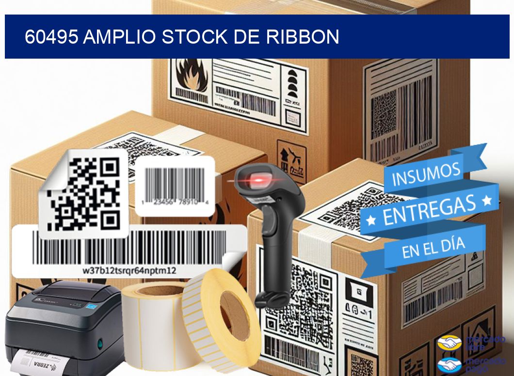60495 AMPLIO STOCK DE RIBBON