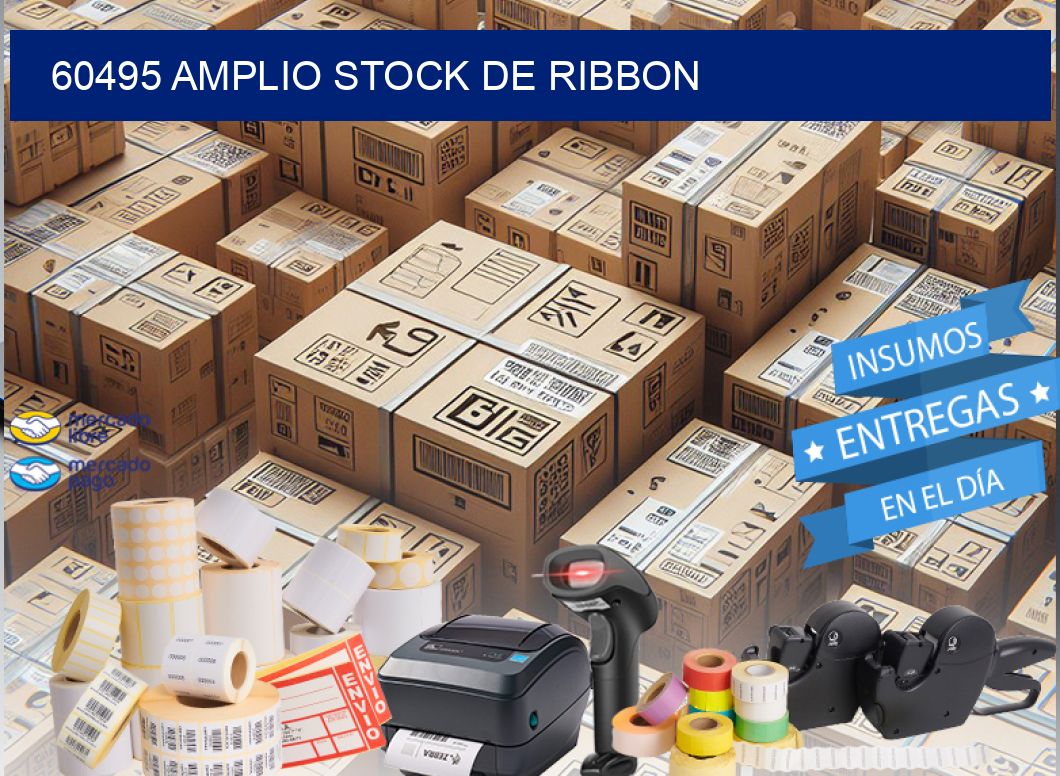 60495 AMPLIO STOCK DE RIBBON