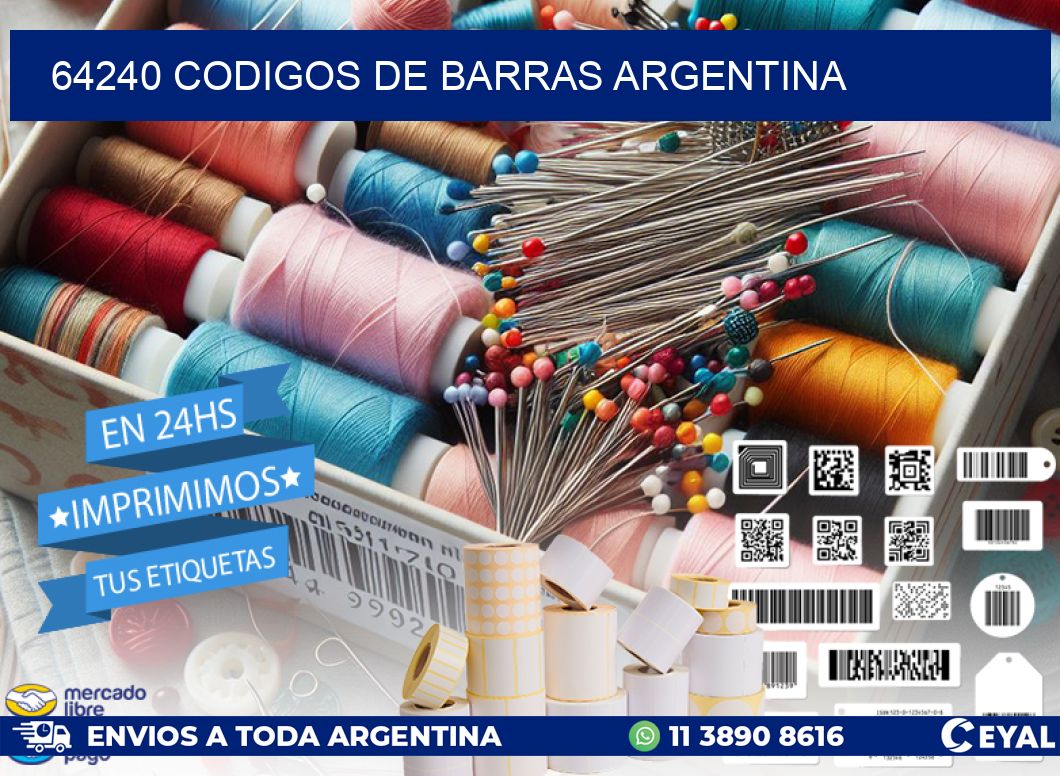 64240 CODIGOS DE BARRAS ARGENTINA