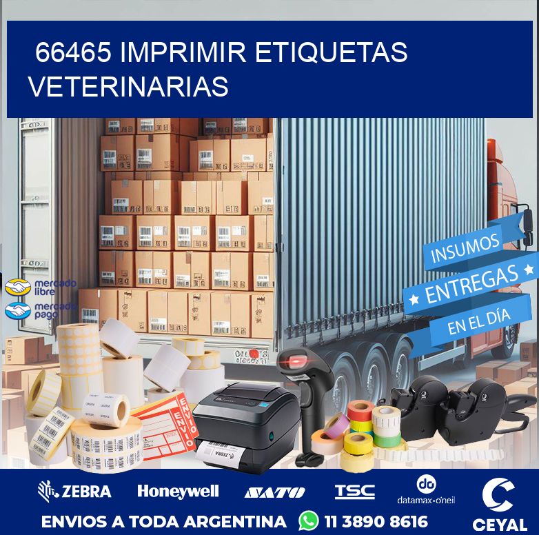 66465 IMPRIMIR ETIQUETAS VETERINARIAS