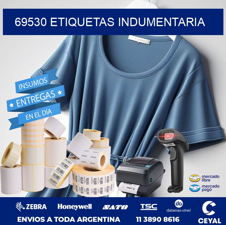 69530 ETIQUETAS INDUMENTARIA