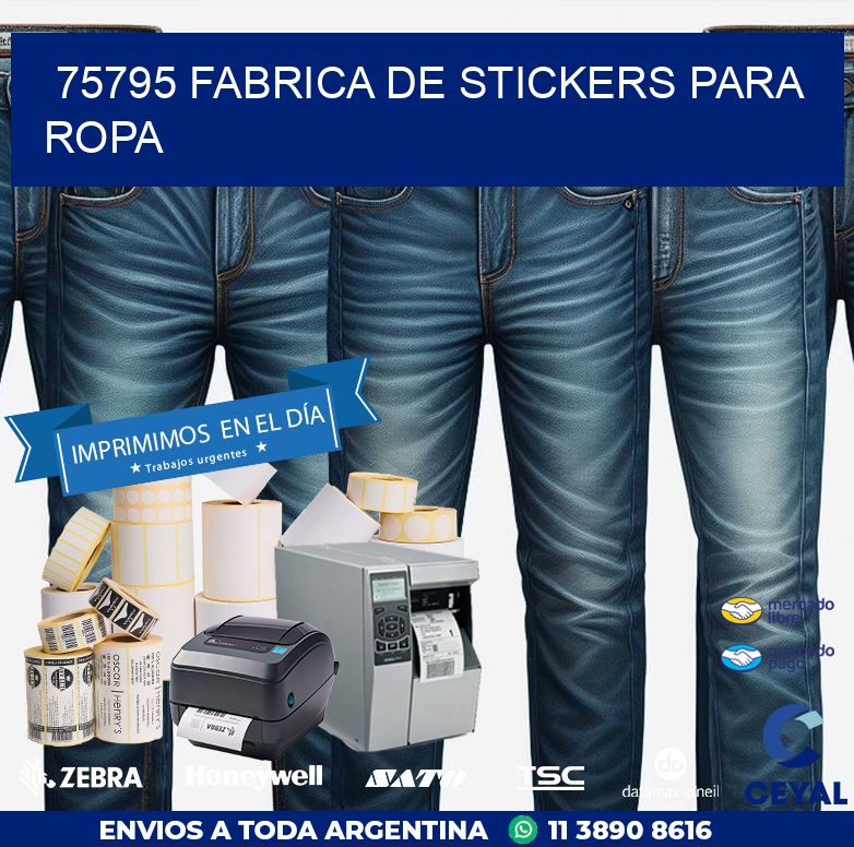 75795 FABRICA DE STICKERS PARA ROPA