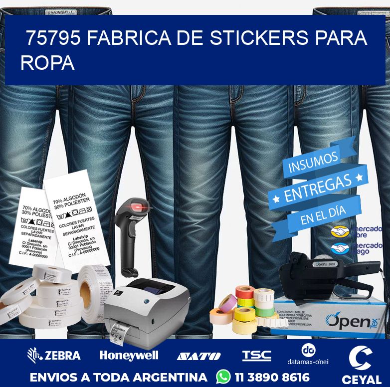 75795 FABRICA DE STICKERS PARA ROPA
