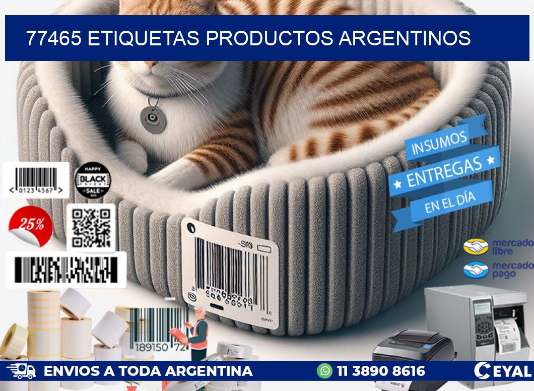 77465 etiquetas productos argentinos