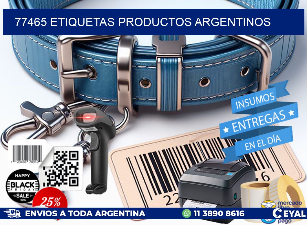 77465 etiquetas productos argentinos