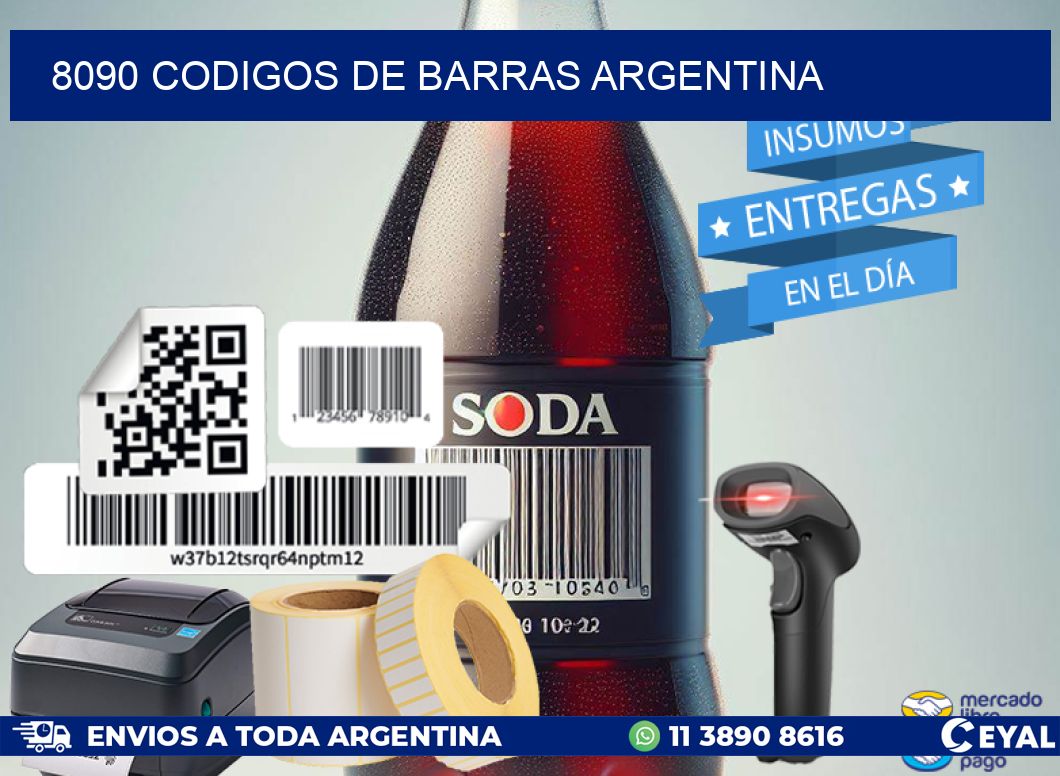 8090 CODIGOS DE BARRAS ARGENTINA