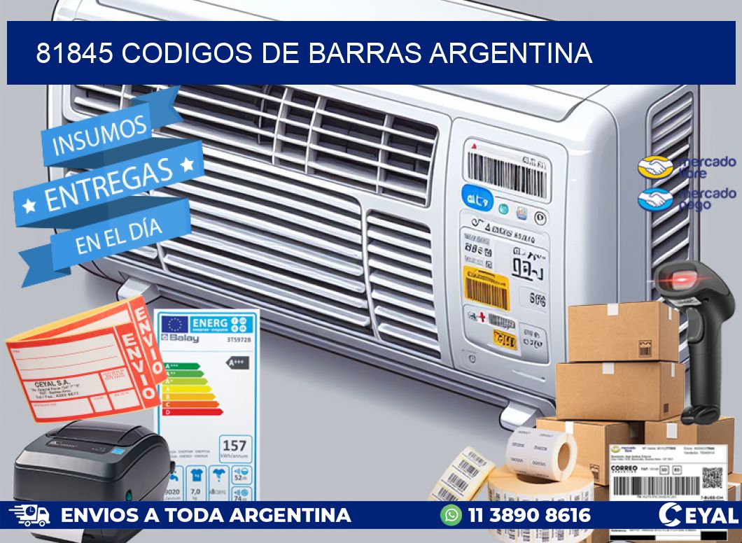 81845 CODIGOS DE BARRAS ARGENTINA