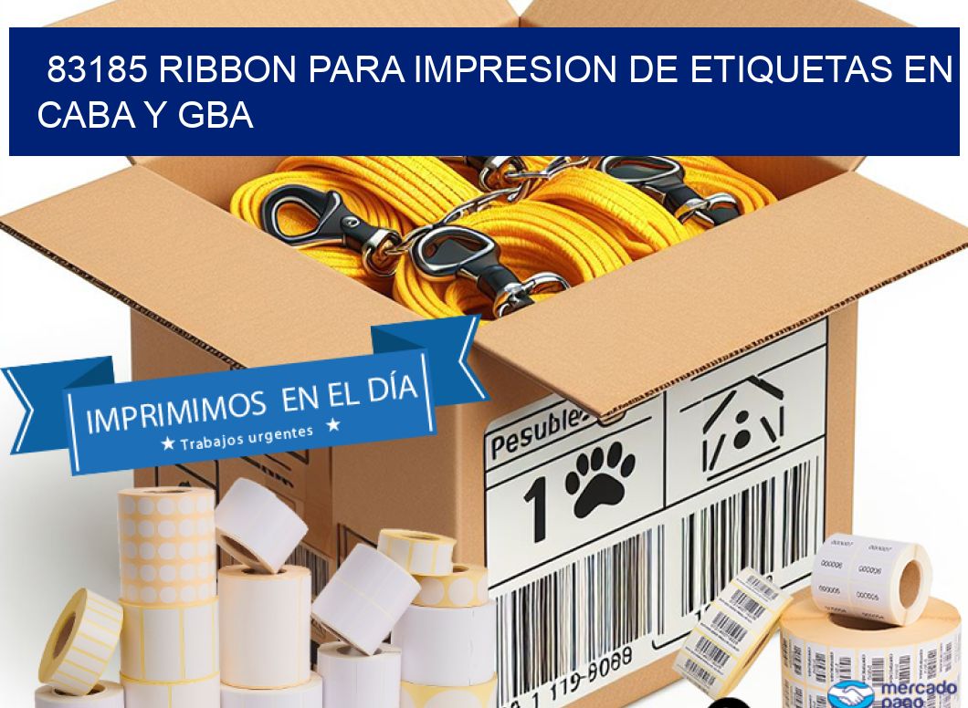 83185 RIBBON PARA IMPRESION DE ETIQUETAS EN CABA Y GBA
