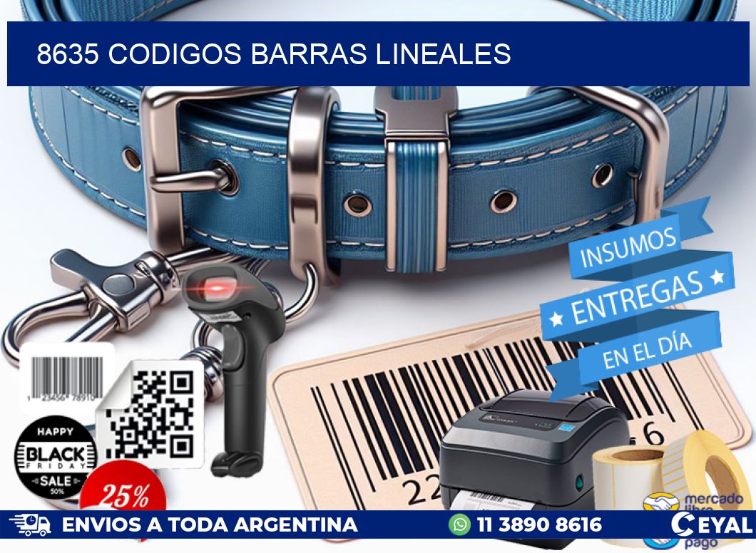 8635 CODIGOS BARRAS LINEALES