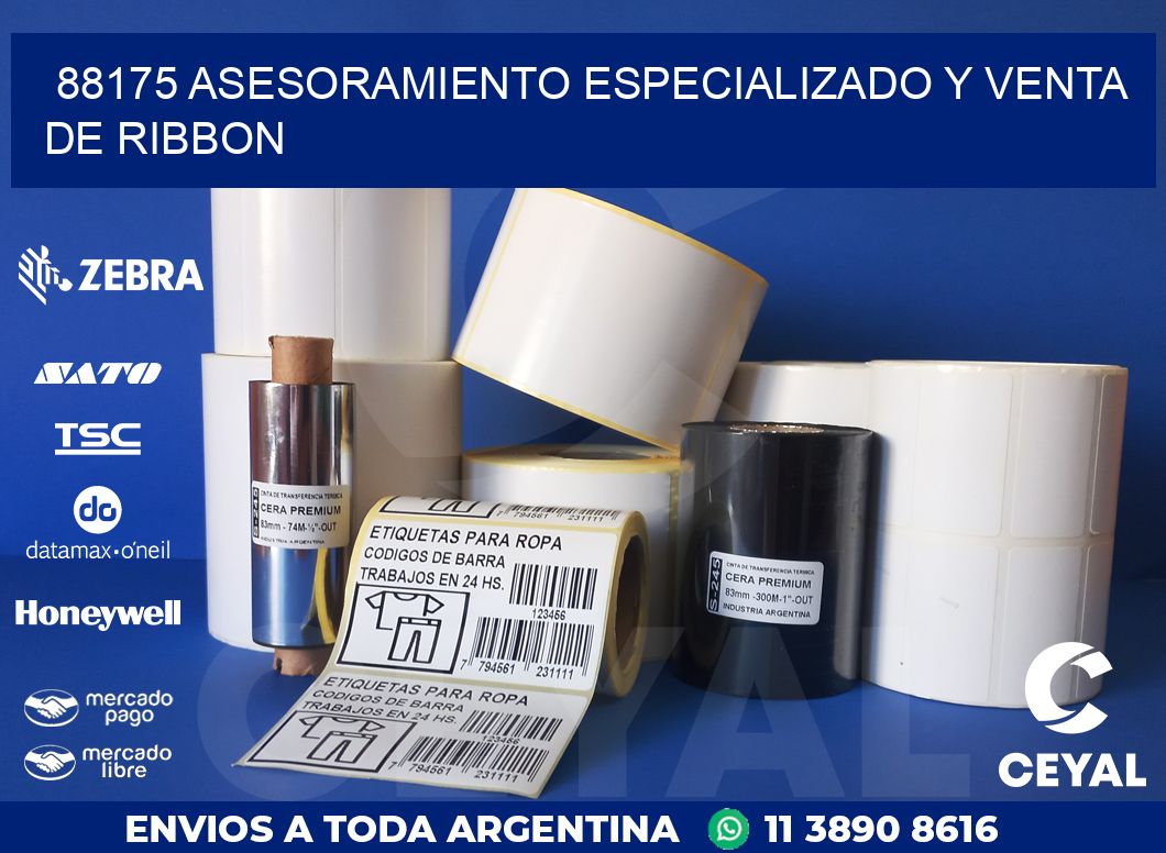 88175 ASESORAMIENTO ESPECIALIZADO Y VENTA DE RIBBON