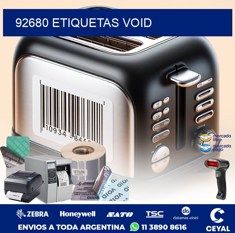 92680 ETIQUETAS VOID