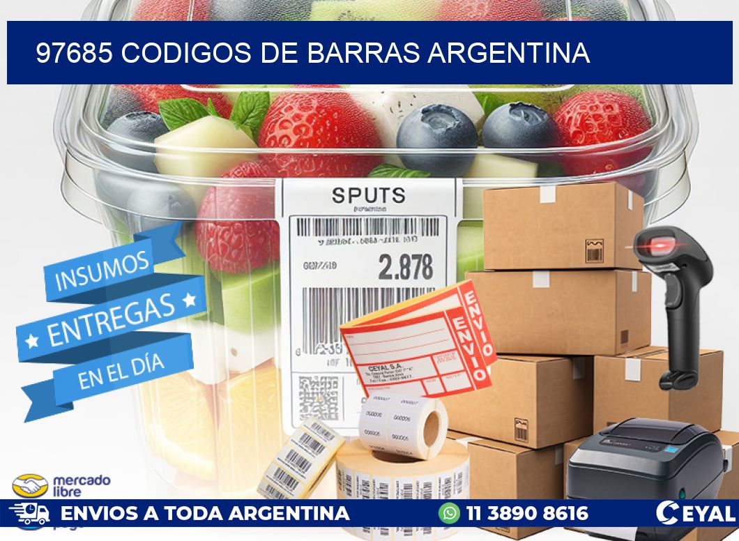 97685 CODIGOS DE BARRAS ARGENTINA