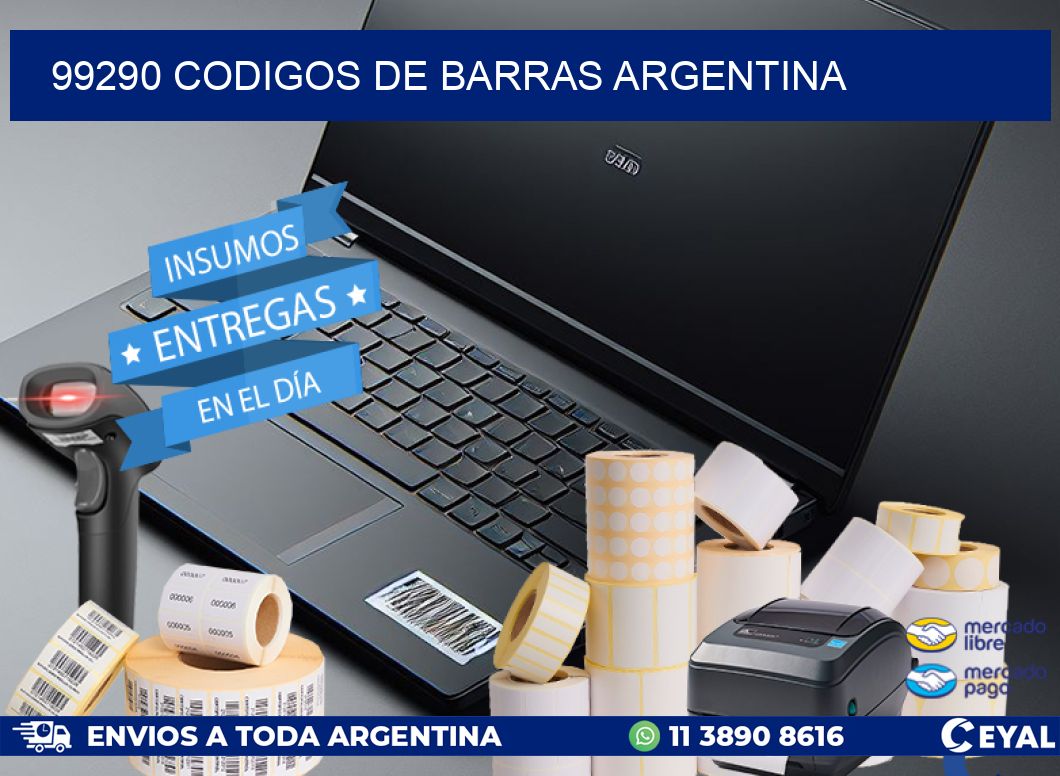 99290 CODIGOS DE BARRAS ARGENTINA