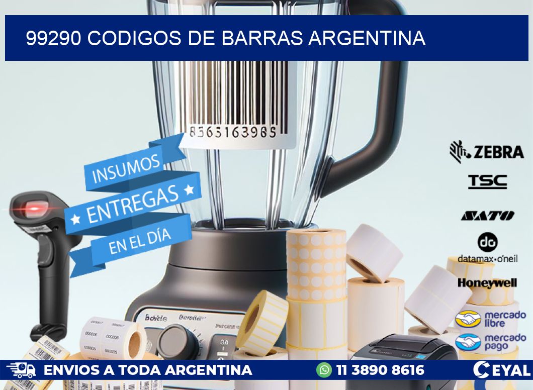 99290 CODIGOS DE BARRAS ARGENTINA