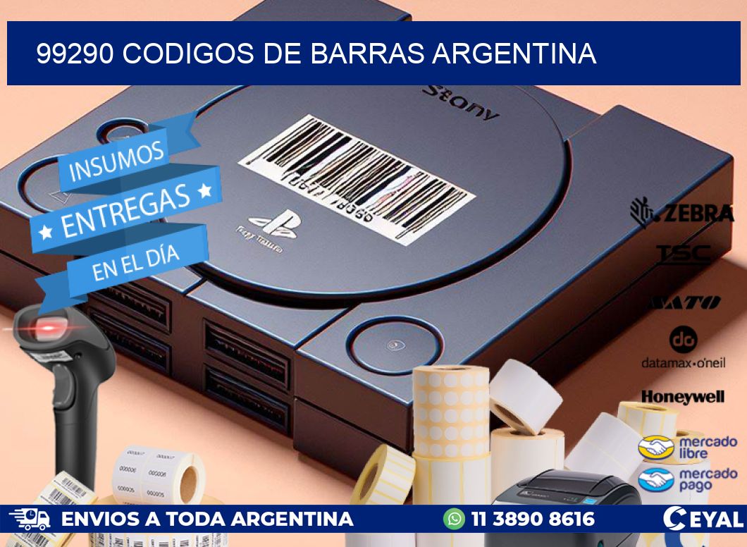 99290 CODIGOS DE BARRAS ARGENTINA