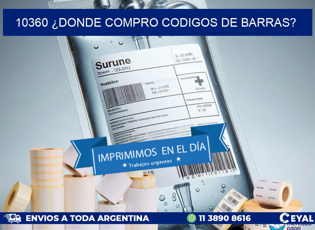 10360 ¿DONDE COMPRO CODIGOS DE BARRAS?