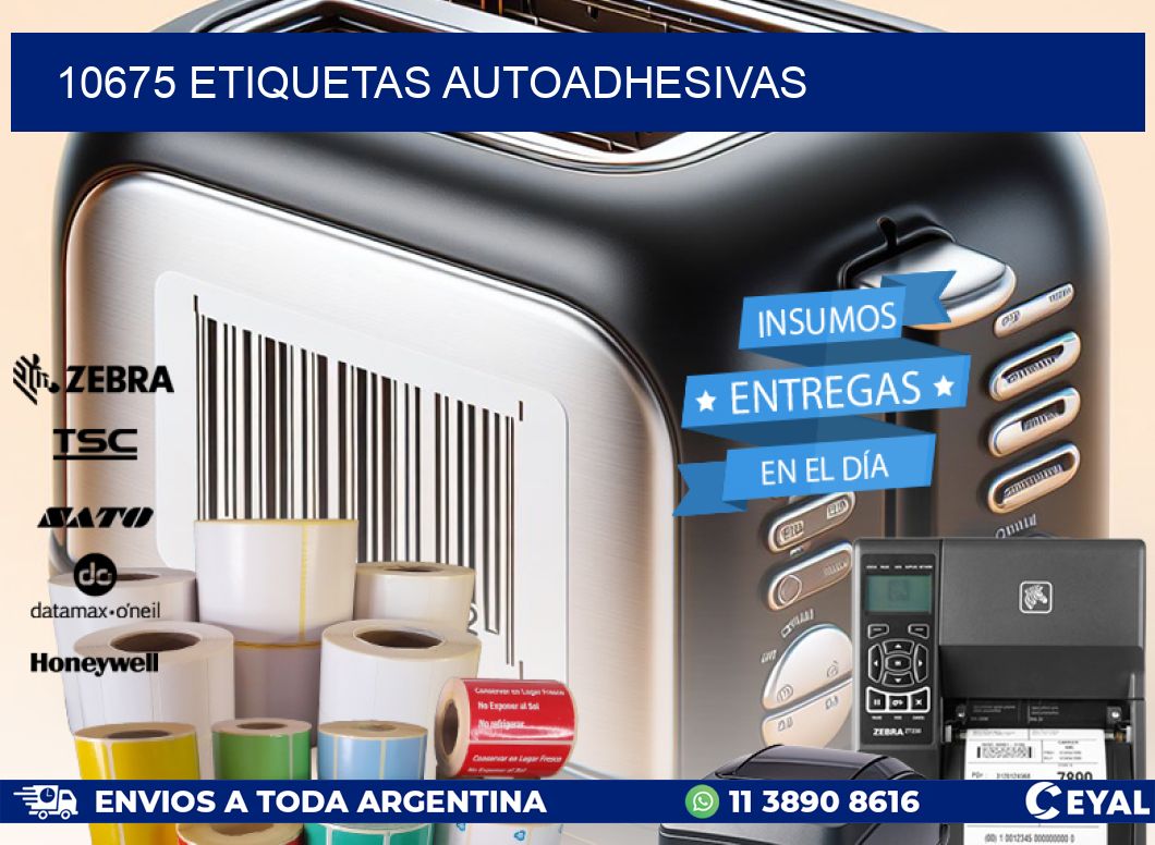 10675 ETIQUETAS AUTOADHESIVAS