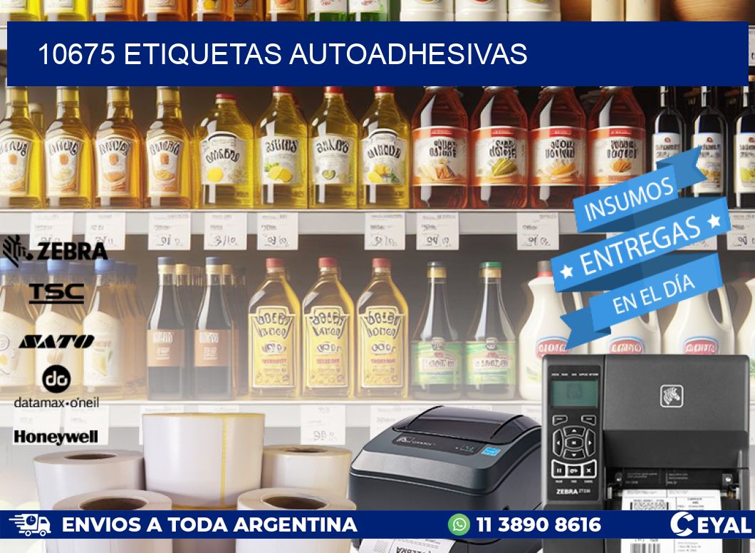 10675 ETIQUETAS AUTOADHESIVAS