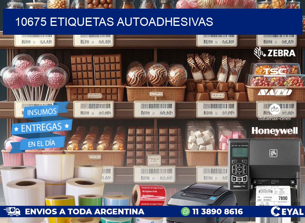 10675 ETIQUETAS AUTOADHESIVAS