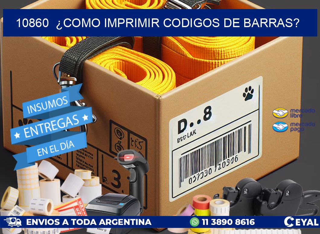 10860  ¿COMO IMPRIMIR CODIGOS DE BARRAS?