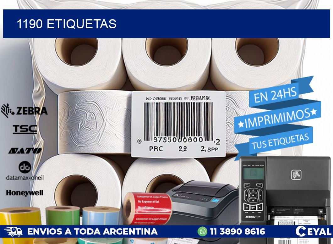 1190 ETIQUETAS
