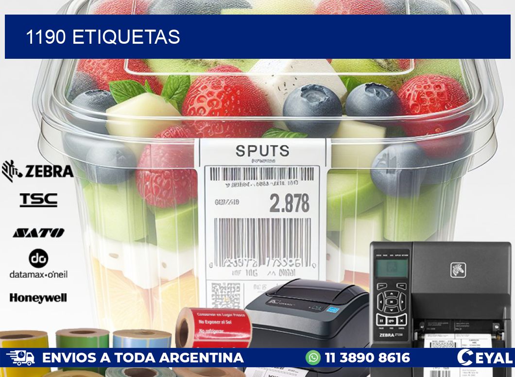 1190 ETIQUETAS