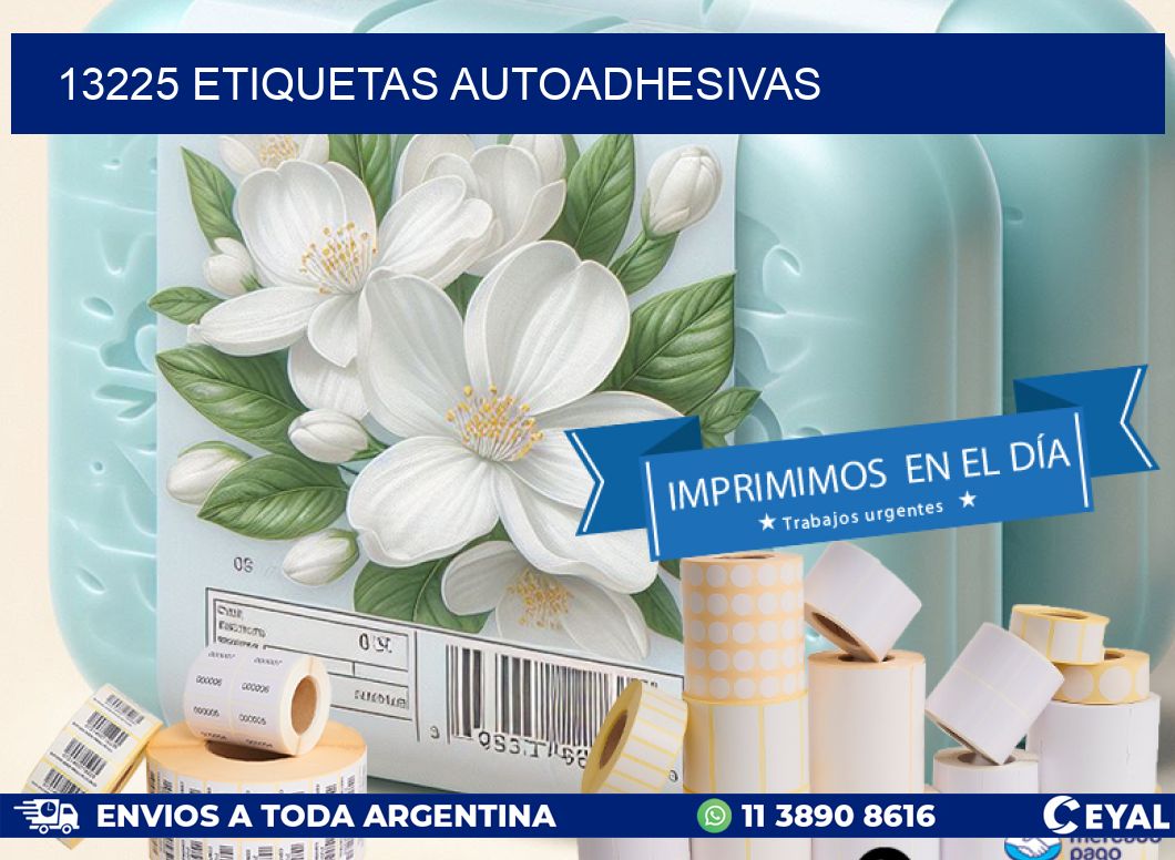 13225 ETIQUETAS AUTOADHESIVAS