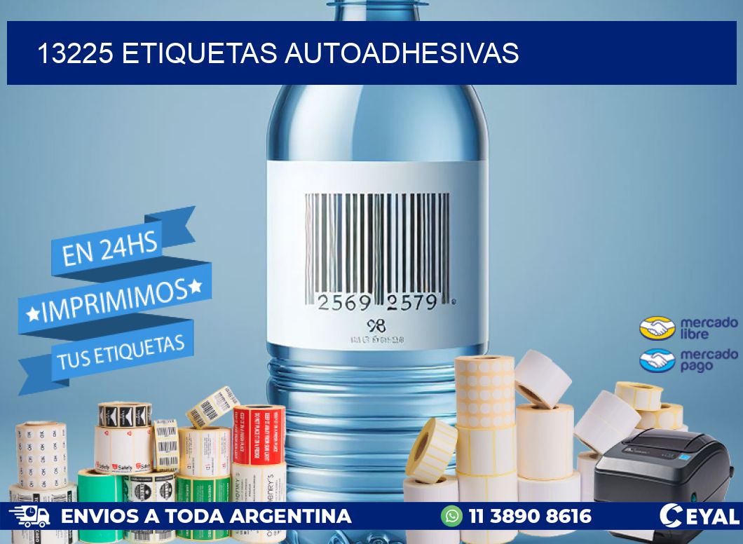 13225 ETIQUETAS AUTOADHESIVAS