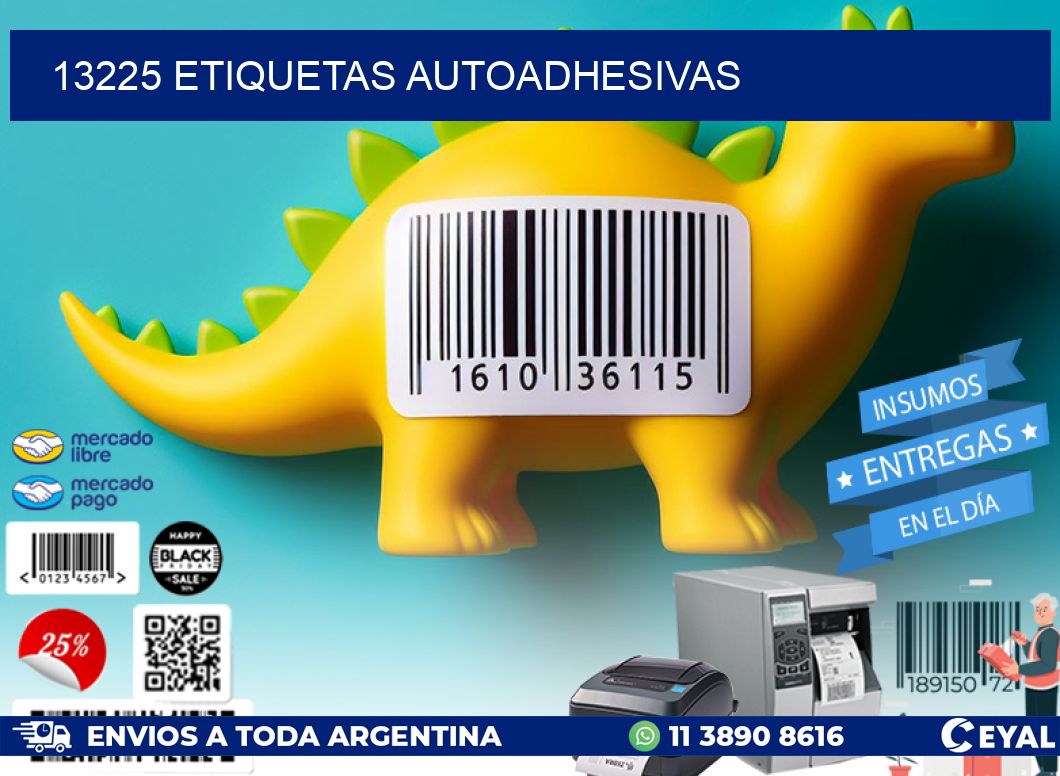 13225 ETIQUETAS AUTOADHESIVAS
