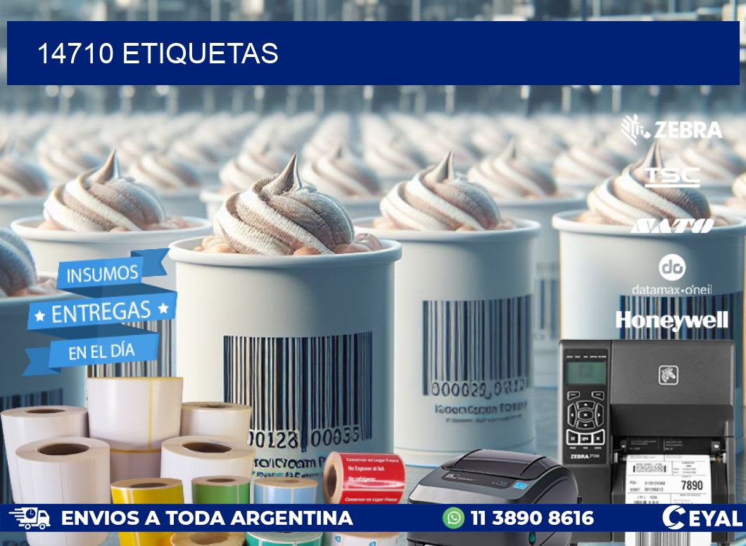 14710 ETIQUETAS