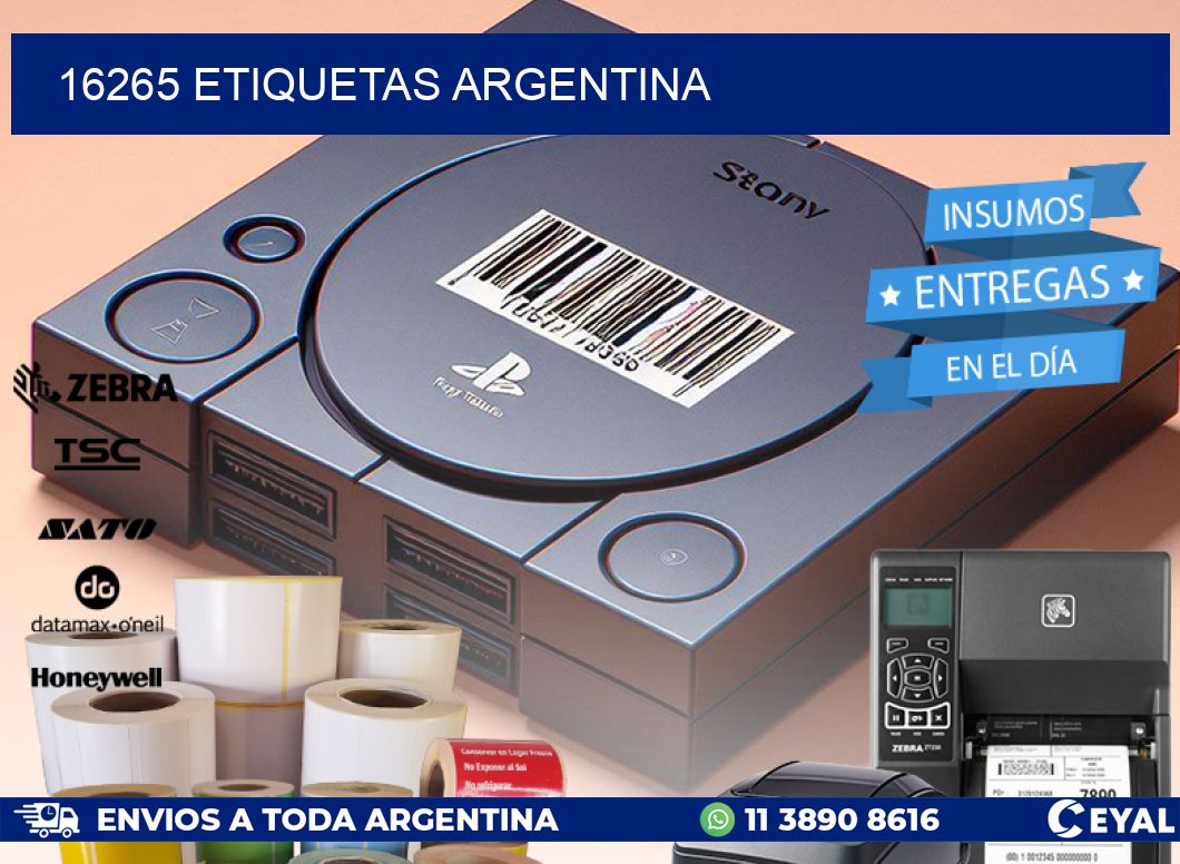 16265 ETIQUETAS ARGENTINA
