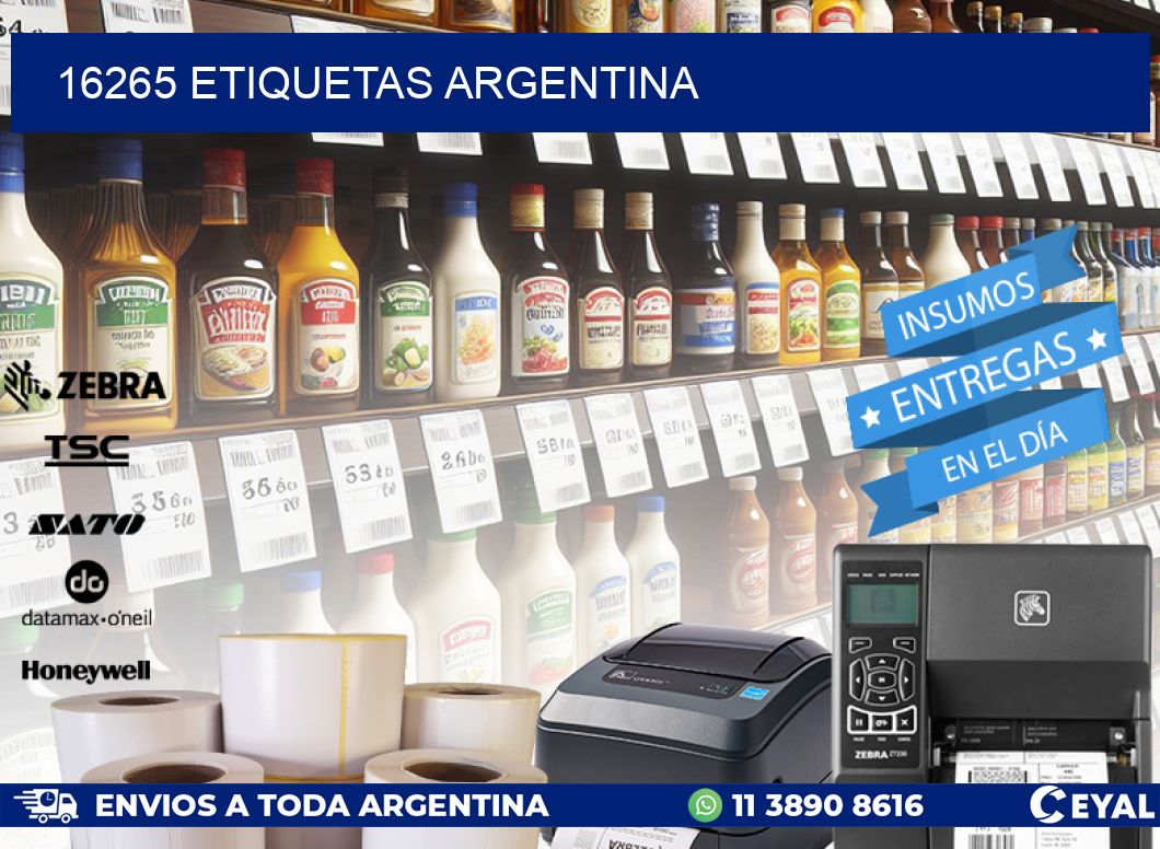 16265 ETIQUETAS ARGENTINA