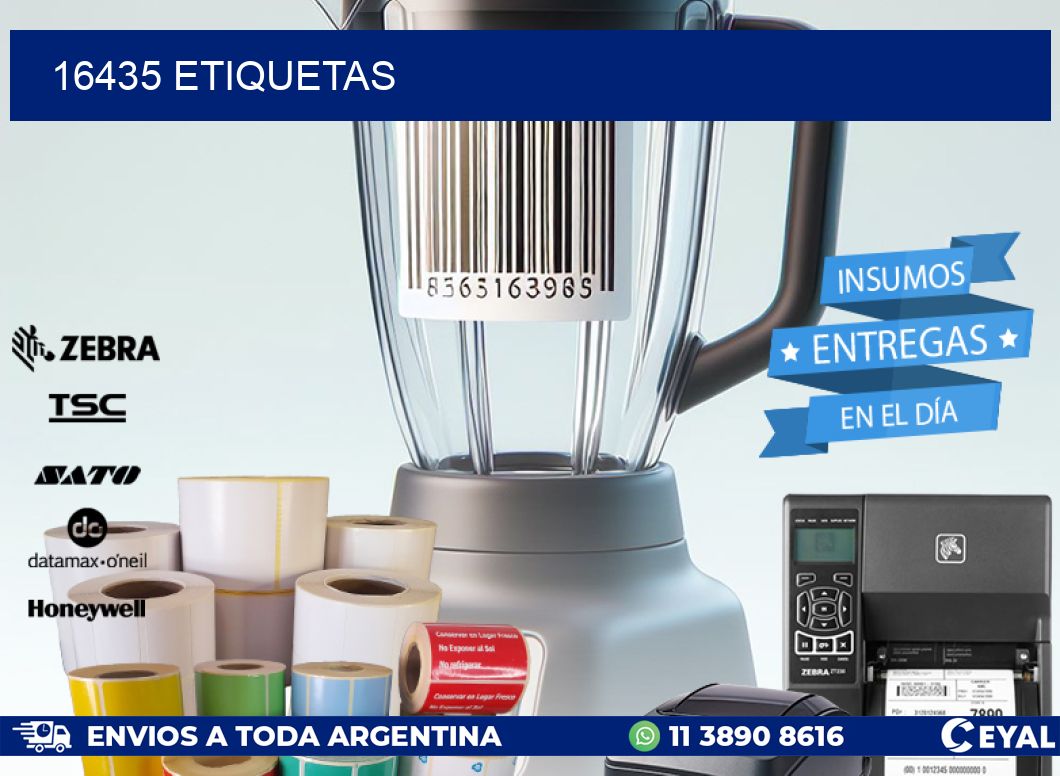 16435 ETIQUETAS
