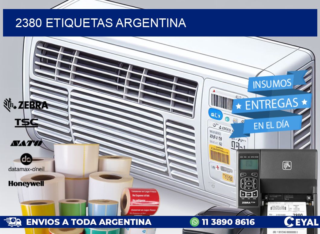 2380 ETIQUETAS ARGENTINA