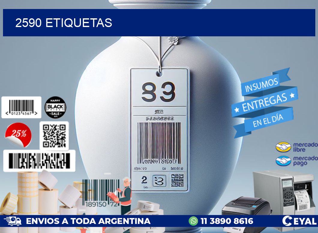 2590 ETIQUETAS