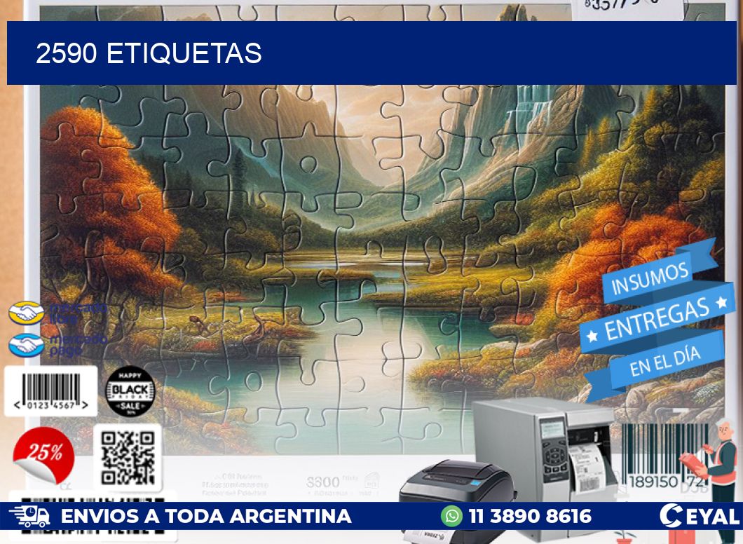2590 ETIQUETAS