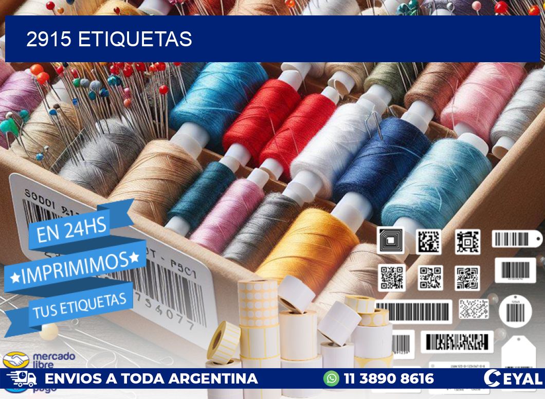 2915 ETIQUETAS